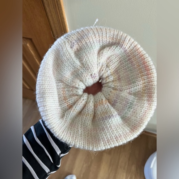 Free People Nina Jumbo Scrunchie Oversized Silhouette in Rainbow - Picture 4 of 10